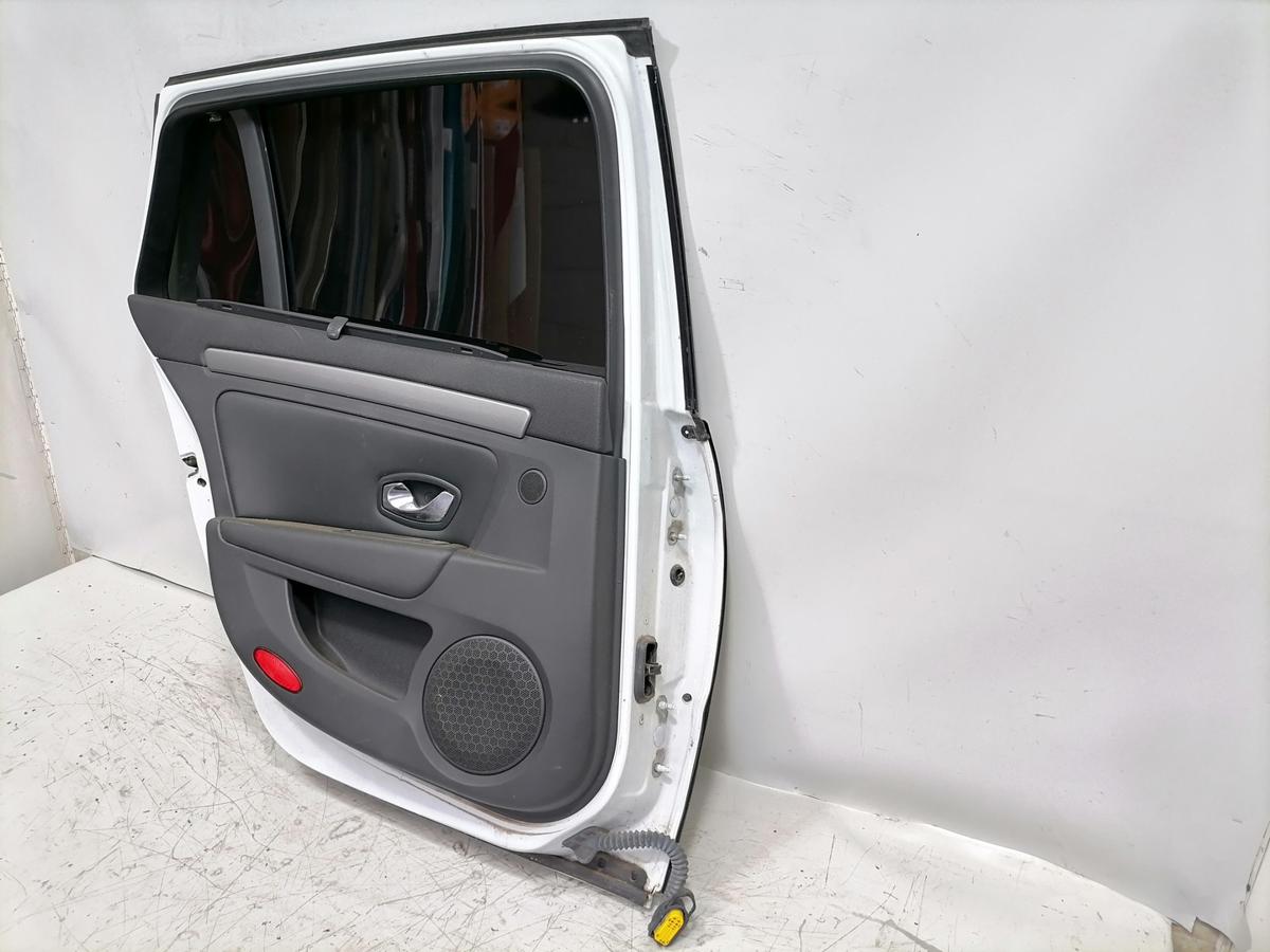 Renault Laguna 3 original T&uuml;r hinten links OV369 Blanc Glacier Kombi Rohbau BJ13